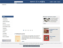 Tablet Screenshot of elmuseocanario.com